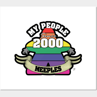 Meeples: My People Since 2000 Posters and Art